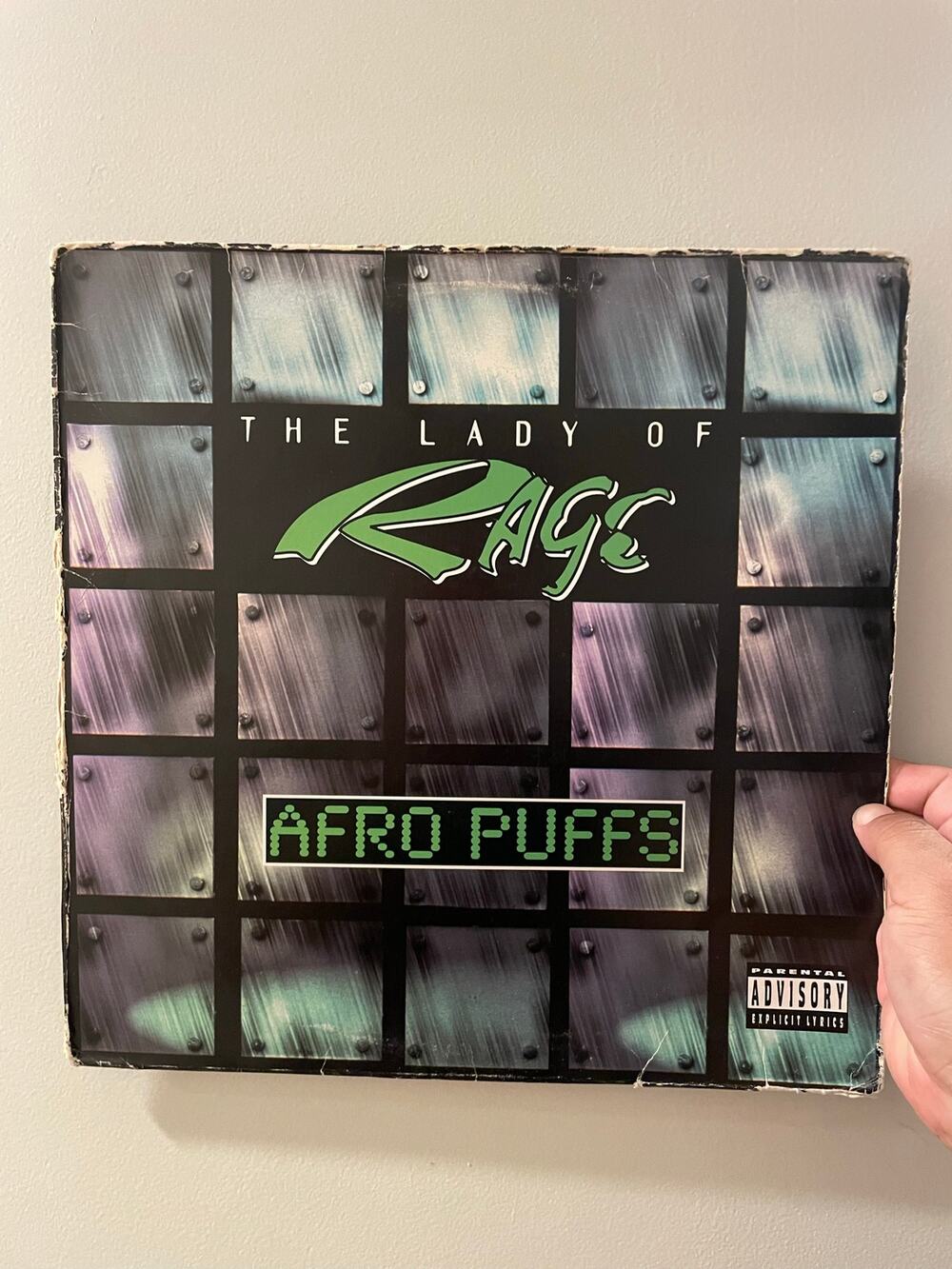 The Lady Of Rage - Afro Puffs 12" vinyl record hip hop rap